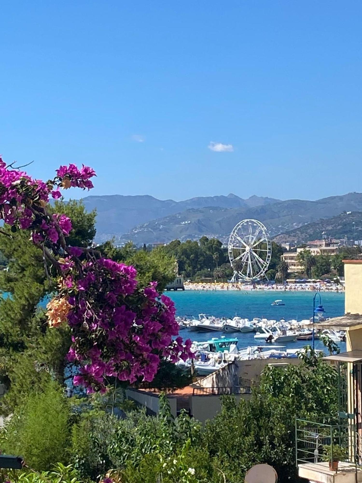 The White Sail - Mondello Apartment With Terrace - Casa Di Vincenzo E Andrea 외부 사진